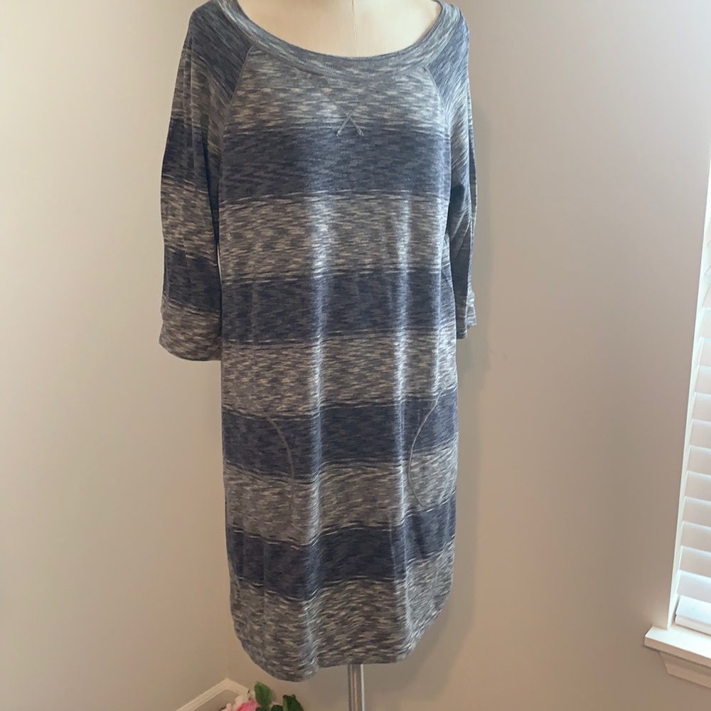 Striped light dress